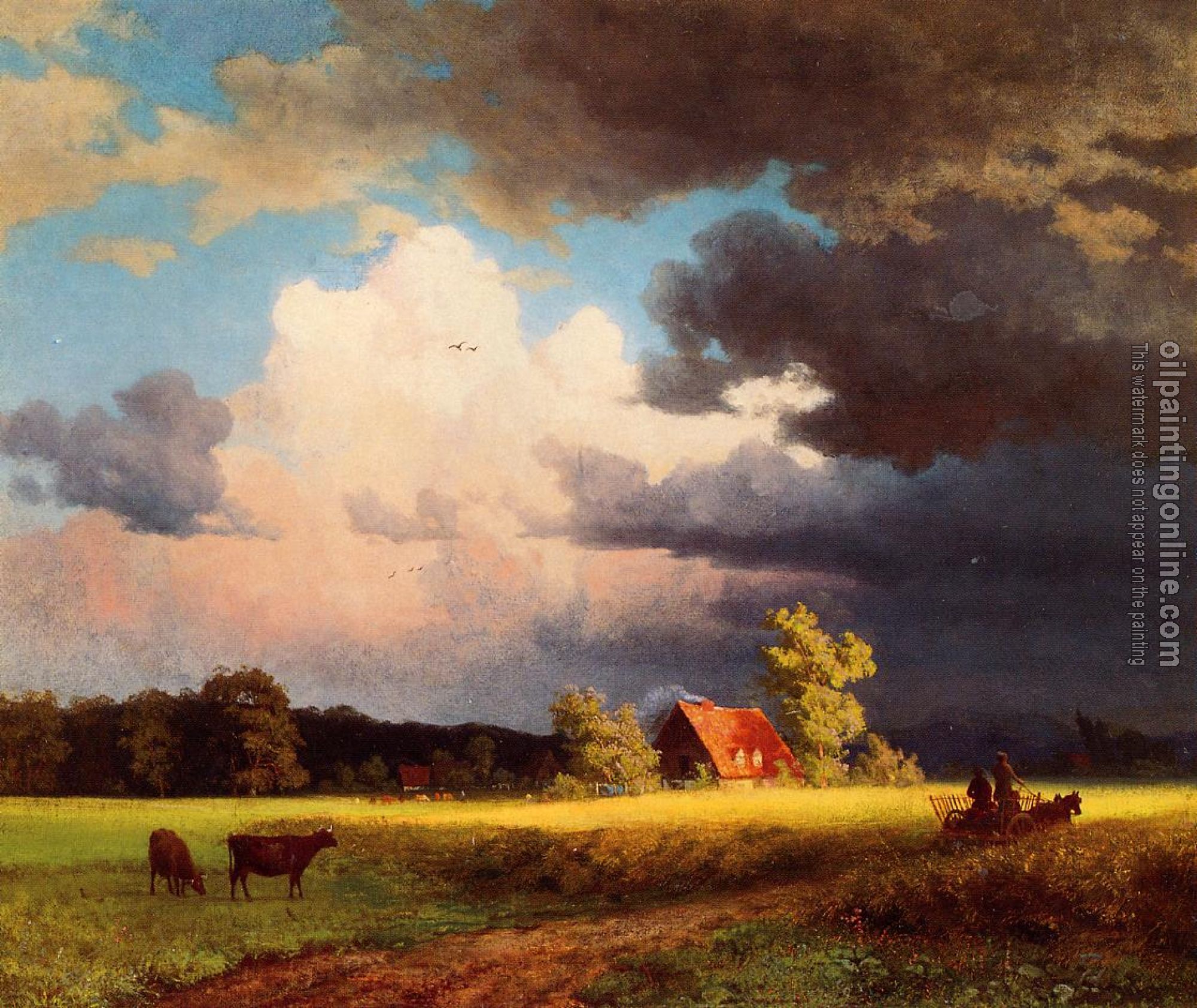 Bierstadt, Albert - Bavarian Landscape
